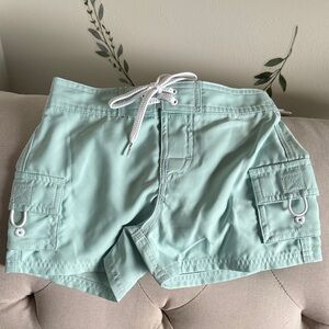 Mint Green size 4 Cargo Swim Shorts Kids/toddler